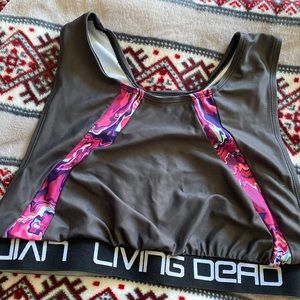 3/$25 Living Dead Clothing Sports bra